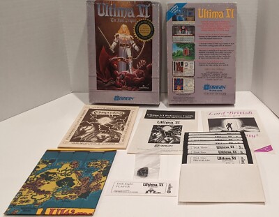 Ultima VI: The False Prophet ( PC/Tandy, 1990) by Origin w/ Bonus