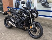 TRIUMPH STREET TRIPLE RS, ONLY 2K MILES, IMMACULATE, F.S.H, EXTRAS!