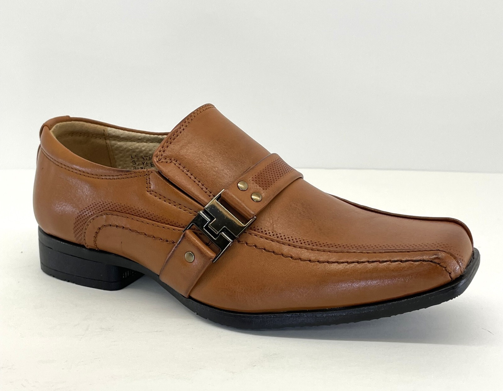 

Bonafini 160 Toddler/Kids/Big Kids Tan Туфли без шнуровки с квадратным носком