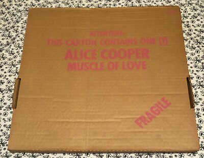 ALICE COOPER - Lot Of 3 Vinyl LPs - LOVE IT TO DEATH/SCHOOLS OUT/MUSCLE OF LOVE