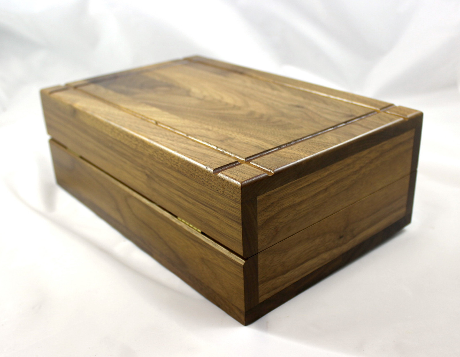 Vintage Solid Walnut Gavel Presentation Set--Gift for Judge or Auctioneer