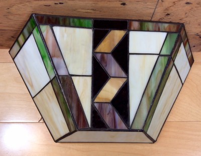Tiffany Style Mission 2 Light Wall Sconce