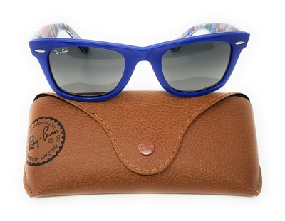 ア*ー様 Ray-Ban 青 サングラス ケース付き　RB2140 1134/7 Ray-Ban RB2140 青レンズ 新品・未使用 サングラス ケース付