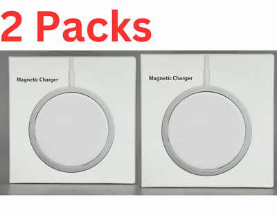 2X Apple Magsafe Wireless Magnetic Fast Charger For iPhone 15 14 13 12 11 ProMax