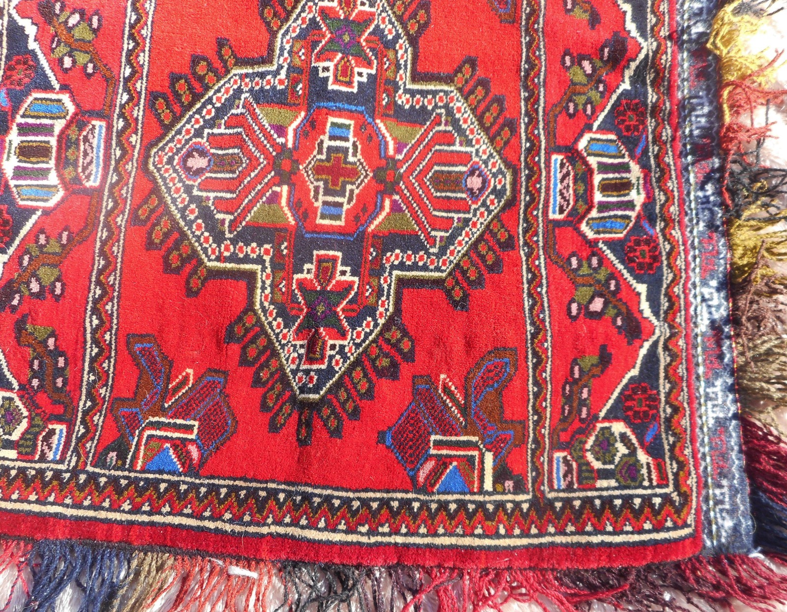 Hand Woven Rug / Kilim / Cushion / Pillow Cover from Afghanistan Afghan