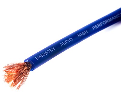 Harmony Audio HA-AK4 Car Stereo 4 Gauge 1800W Amp Amplifier Install Kit - Nickel