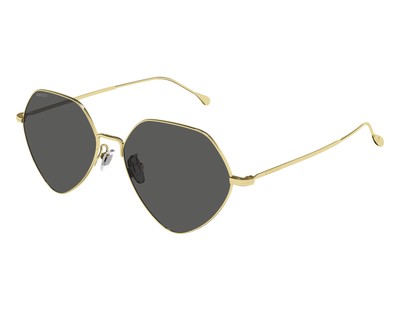 GUCCI GUCCI GG1182S-001 GOLD GOLD GREY SUNGLASSES