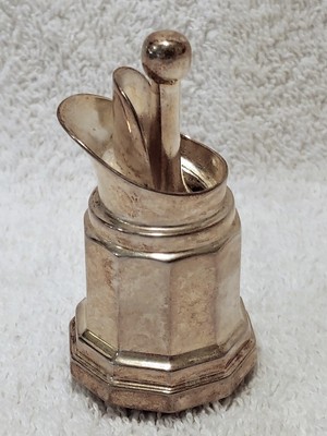 Vintage Sheffield Silver Co Silverplated Wine/Liquor Bottle Pour Spout & Stopper