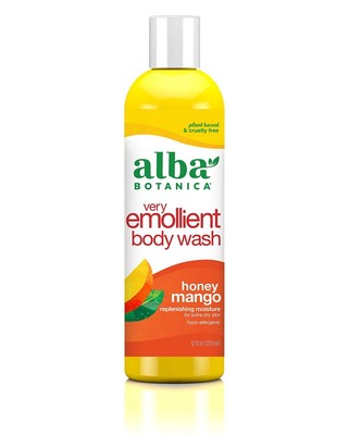 Alba Botanica Очень смягчающий гель для душа с медом и манго 12 унций лосьона