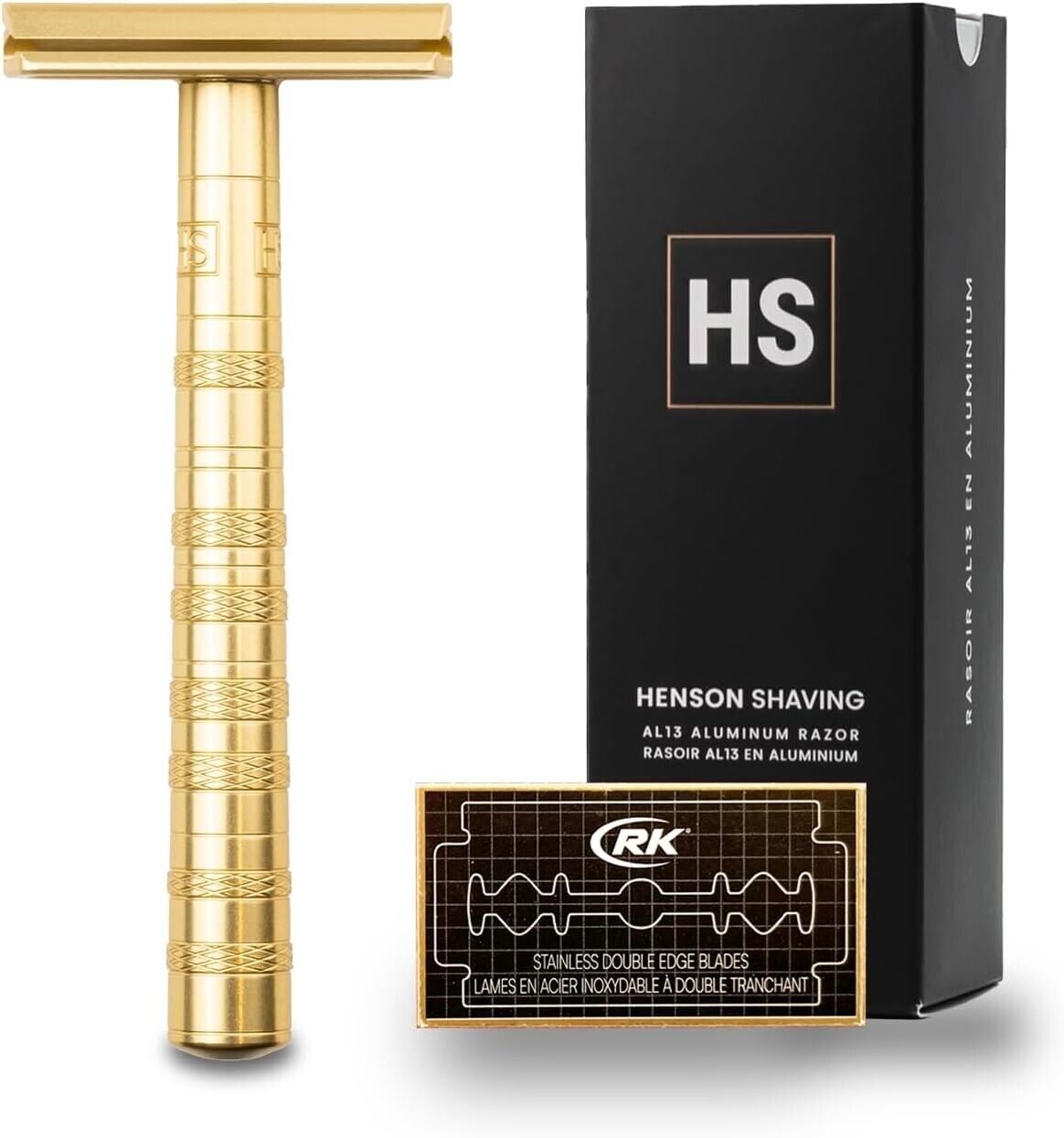 HENSON SHAVING AL13 Medium Shaver with 5 Replacement Blades HENSON SHAVING AL13 Medium Shaver with 5 Replacement Blades