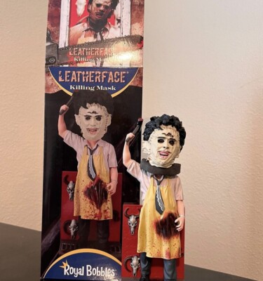 Royal Bobbles Leather Face Bobblhead