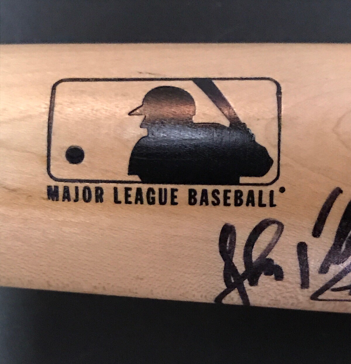 John Flaherty Signed Tampa Bay Devil Rays Game Used #6 C271 LS Bat MLB CBM LOA