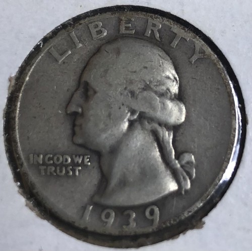 1939-S Washington Quarter 90% Silver Coin | eBay