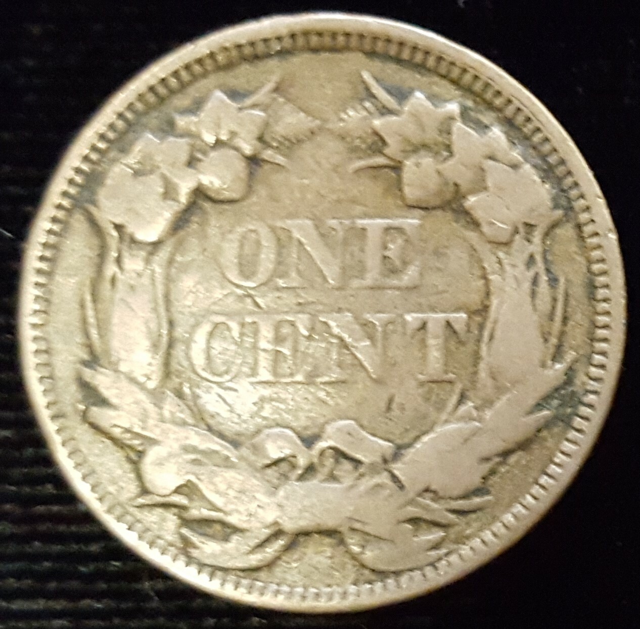 1857 1c Good Detail, No Reserve