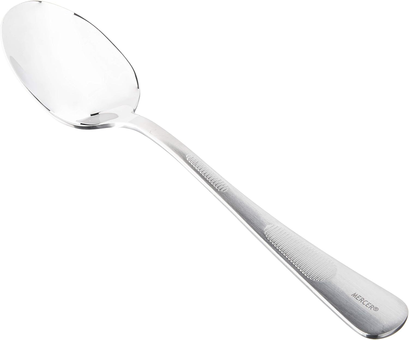 18-8 Stainless Steel Plating Solid Spoon, 7-7/8-Inch