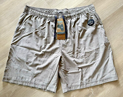 Tailor Vintage NWT Men's 2XL Shorts Osun Built in Liner Skyrocket Gray NWT$78