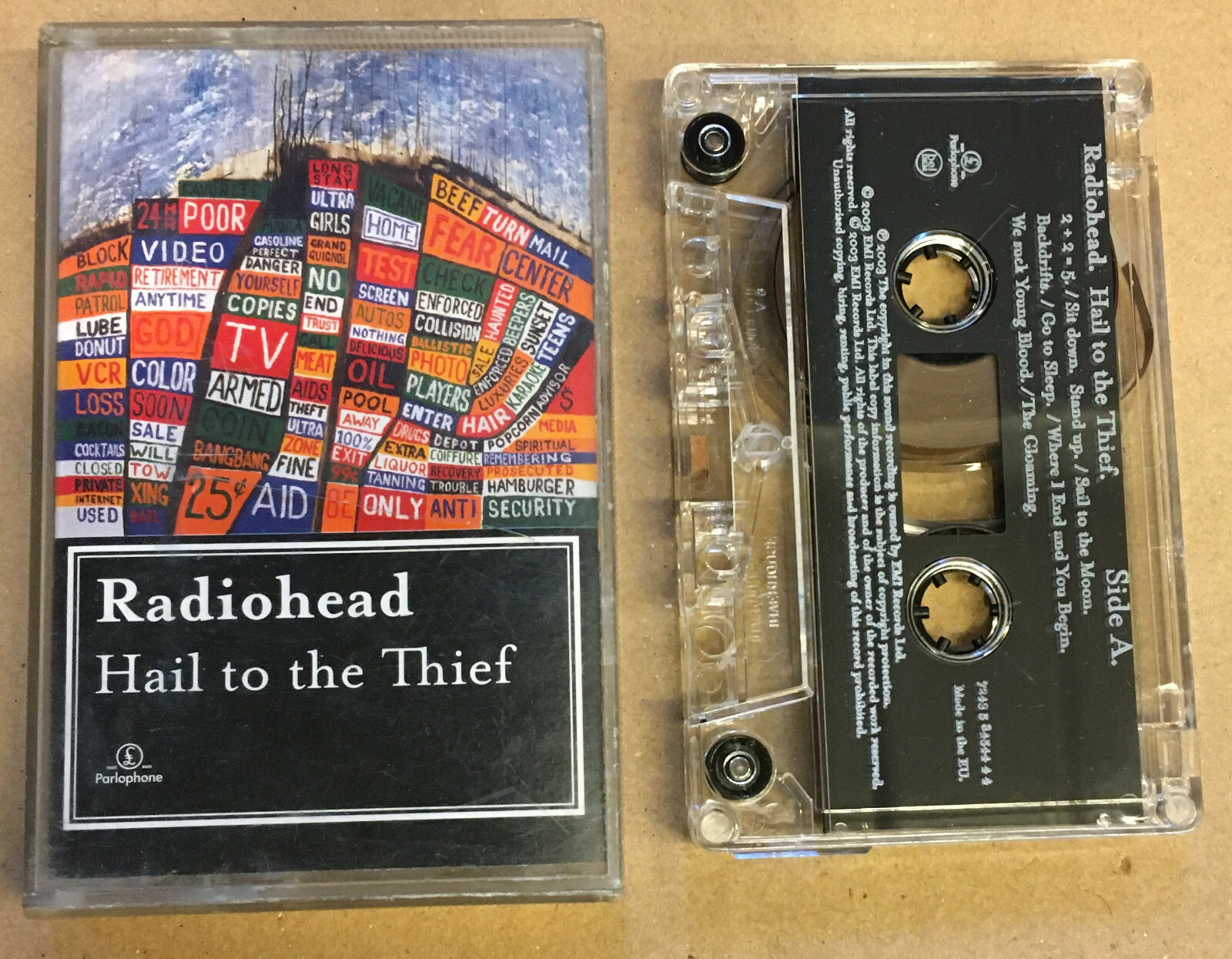 2003 Radiohead Hail to the Thief Tshirt⓷ Hail to the Thief [PA] by Radiohead (CD, Jun-2003, EMI
