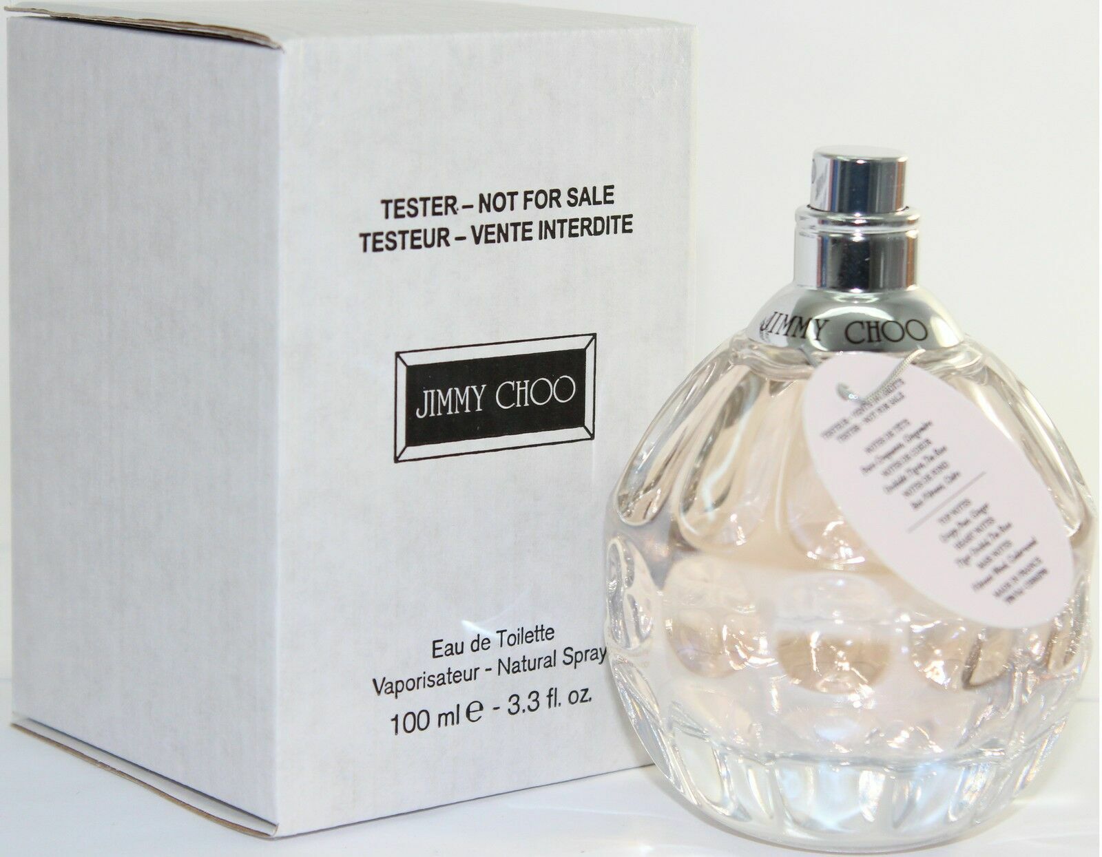 [新品未開封]JIMMY CHOO Eau de Toilette 100ml JIMMY CHOO by Jimmy Choo (Unbox No Cap) 3.4oz/100ml Spray