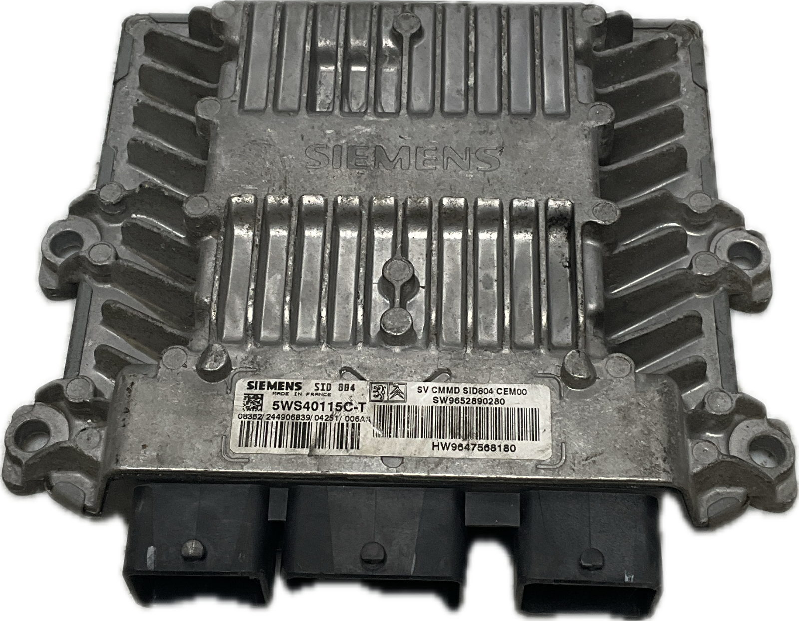 Centralina ECU Motore Siemens Citroen c3 C2 codice: sw9652890280 hw9647568180
