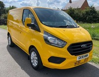 2018 Ford Transit Custom 2.0TDCi SWB Yellow Van EURO 6 *60,080 Miles*