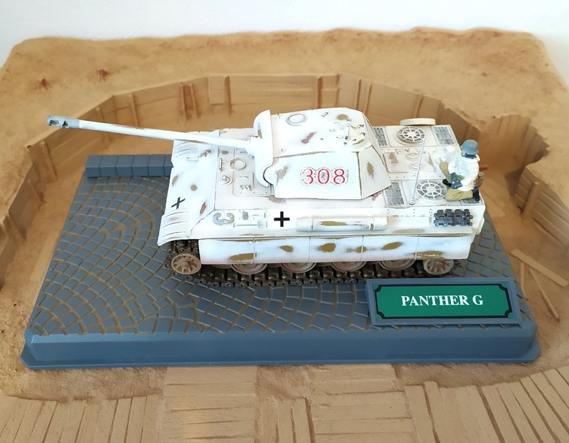 Char Panther Solido + BoÃ®Te Verem Militaire 1/50