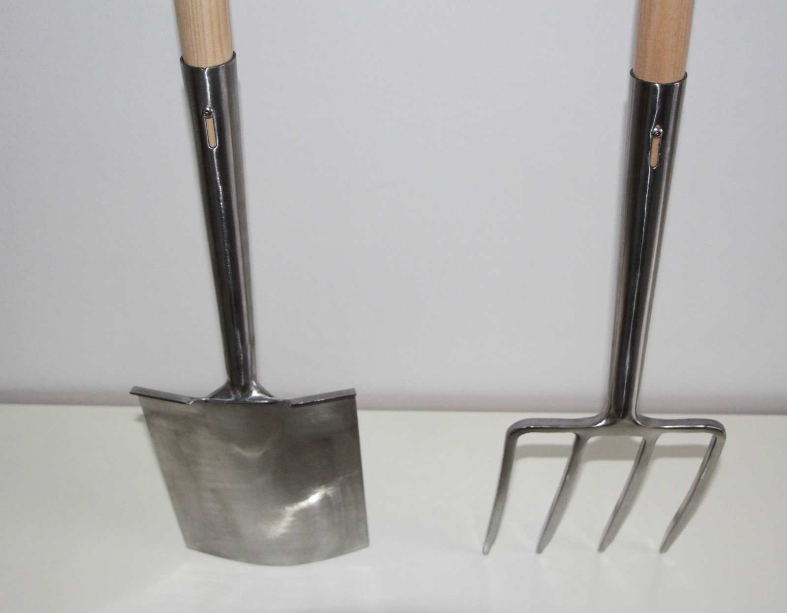 3er Set Spatenstiel Grabegabel Spatengabel Stiel Holzstiel T Griff Garten 90 cm