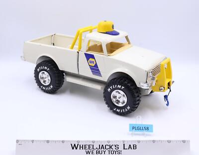 #4428 Napa Auto Parts Pickup Truck W/ Cap Pressed Steel 1970s Nylint Vintage