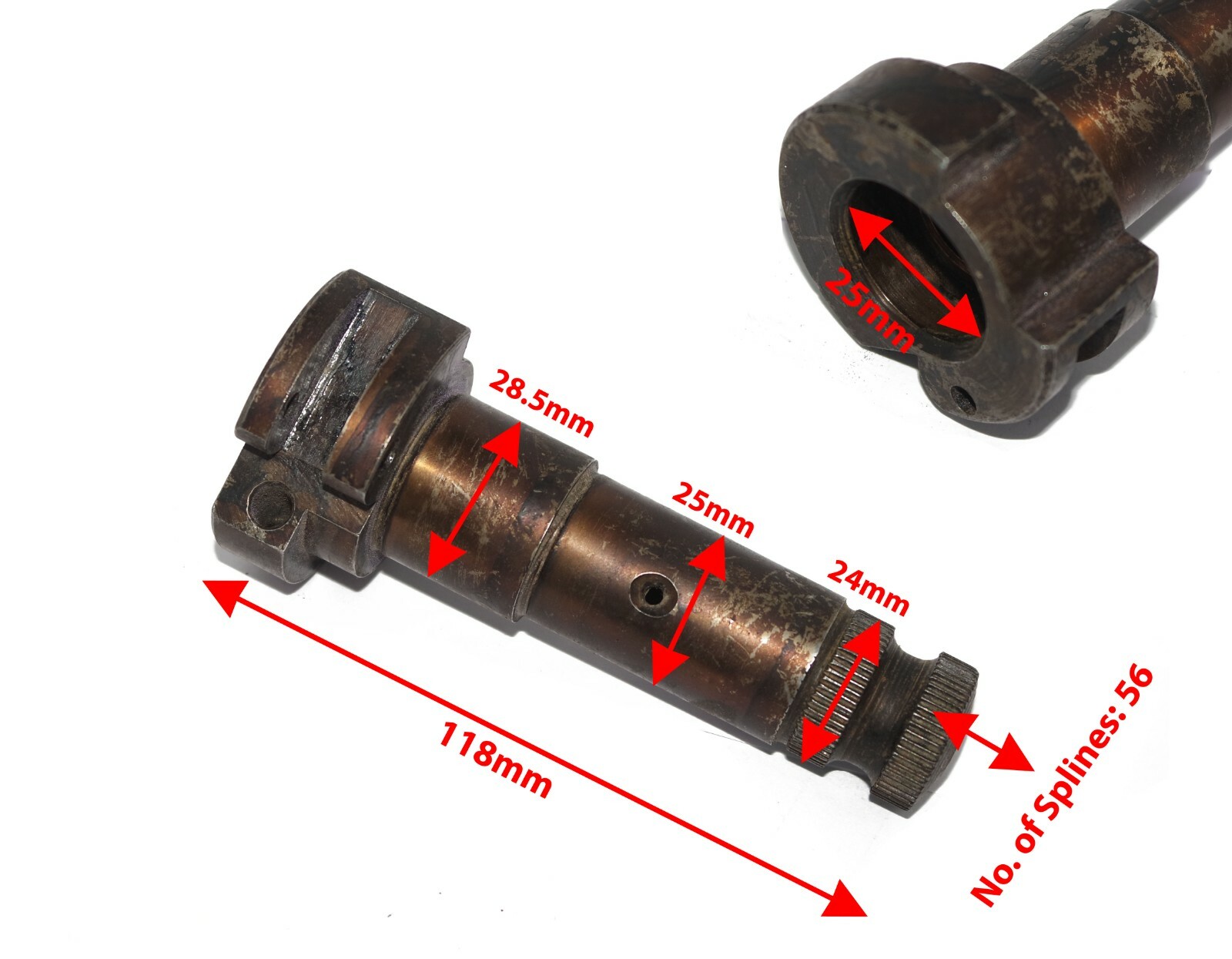 For Norton Dominator Commando Kickstart Shaft With Pawl 