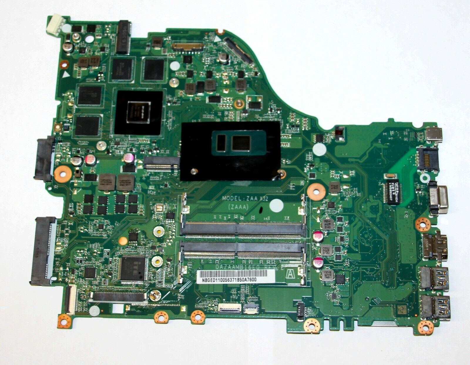 Acer Aspire E5-774G  Mainboard Intel I3-6100U NVIDIA GTX950M
