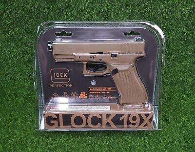 Umarex Glock G19X .177 CO2 BB Blowback Semi Auto Air Pistol, 360FPS - 2255212