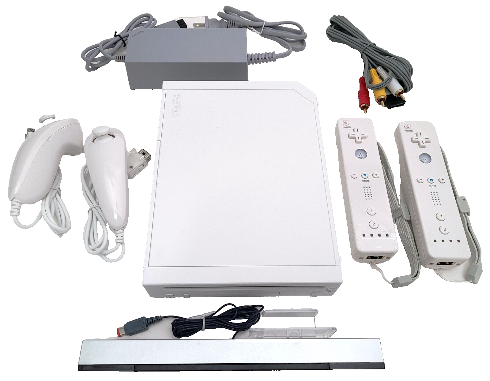 Nintendo Wii RVL-001 スマブラ等/キューコン/ヌンチャク