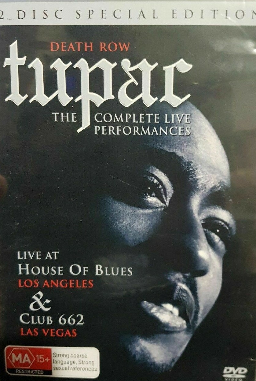【中古】 DVD 2PAC / COMPLETE LIVE PERFORMANCES 2Pac - Death Row - The Complete Live Performances DVD Region