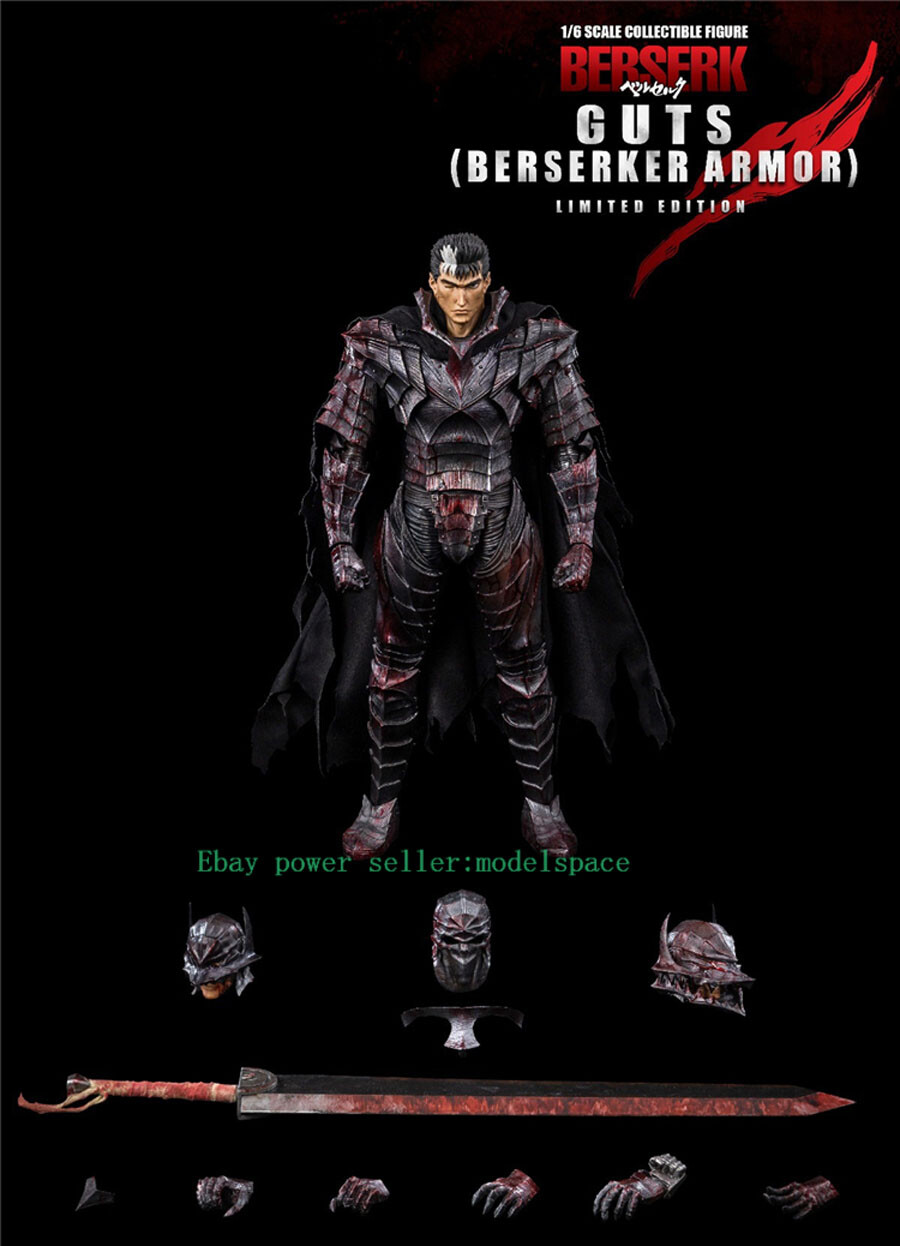 ThreeZero 1/6 SCALE Berserk Guts Limited Action Figure IN STOCK