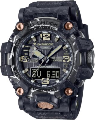 Pre-owned Casio G-shock Gwg-2000cr-1ajf Mudmaster Solar Radio Men Watch In Box