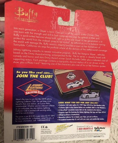 Johnny Lightning Diecast Car Buffy the Vampire Slayer Series Xander's Chevy