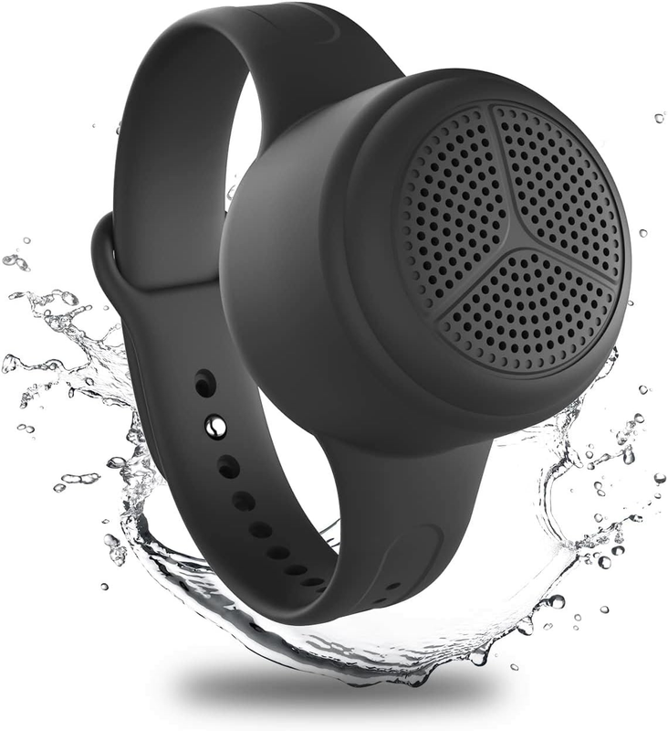Wearable Bluetooth Speaker Clip On, Bluetooth Speaker Watch, Mini Wireless Speak
