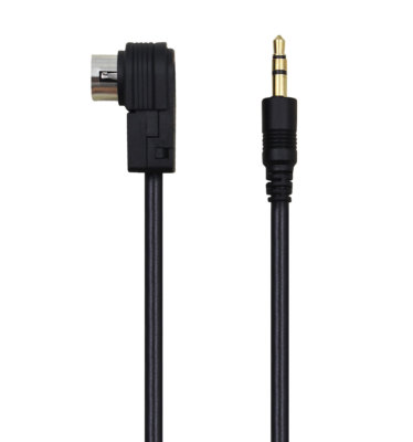 CD Audio Video 3.5MM AUX cable Adapter For Alpine CDA-9847R CDA-9851R CDA-9853R