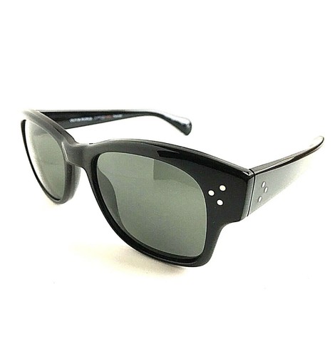 Pre-owned Oliver Peoples Brand Polarized  Jannsson 51mm Black Men's Sunglasses