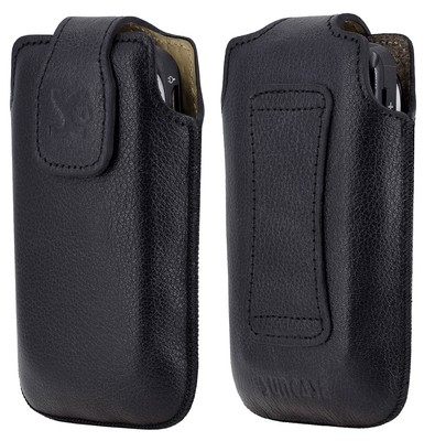 Doro PhoneEasy 6520 Case Cover Protection Genuine Leather Pouch