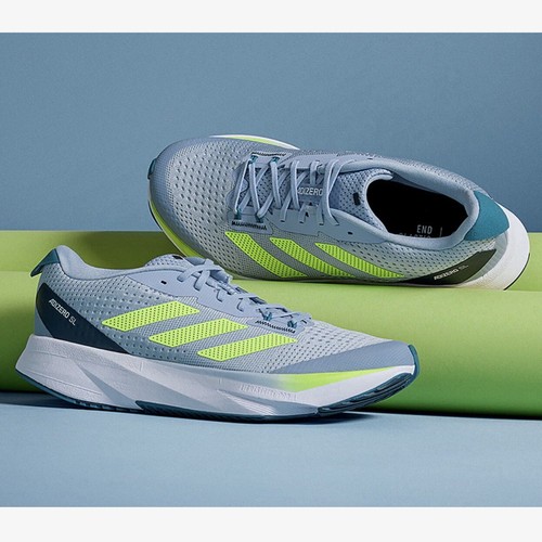 Adidas Adizero Женские беговые кроссовки Marathon Sneaker Серые тренировочные кроссовки #928