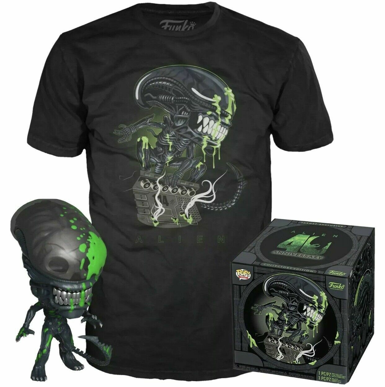 Alien Xenomorph Blood Splatter 40th Anniversary Pop Vinyl