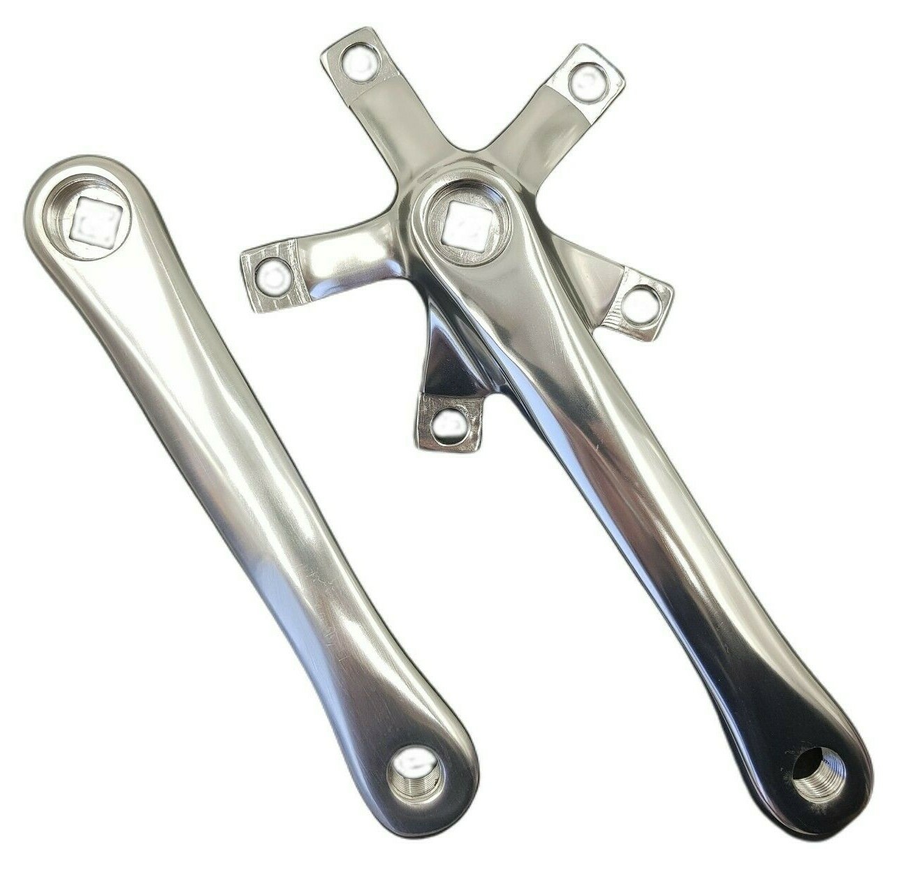 Sugino TD2 110mm BCD Silver Black 165 170 175 JIS Crankarms Sugino TD2 110mm BCD Silver Black 165 170 175 JIS Crankarms
