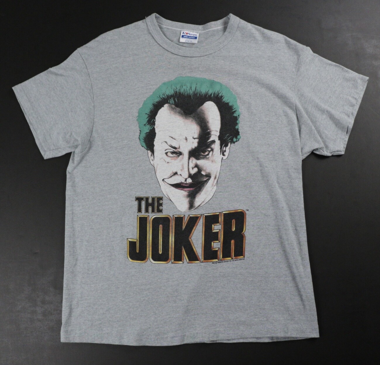 Vintage 1989 BATMAN JOKER Shirt Size XL Movie Tee Comic T Vintage 1989 BATMAN JOKER Shirt Size XL Movie Tee Comic T