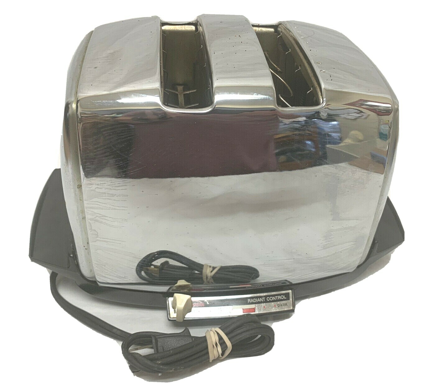 Vintage Sunbeam Toaster 203 AG Radiant Control Automatic Drop Tested