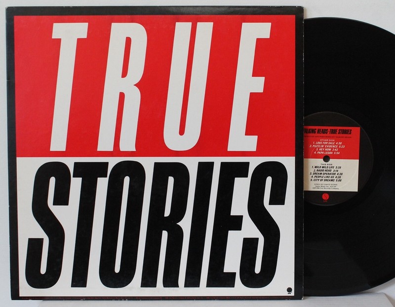 米LP Talking Heads True Stories R125512 Sire /00260 Talking Heads – True Stories – Vinyl (Allied Pressing, LP