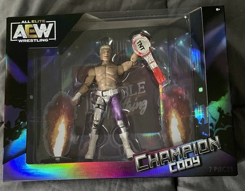 AEW CHAMPION CODY Cody Rhodes Ringside Exclusive with TNT
