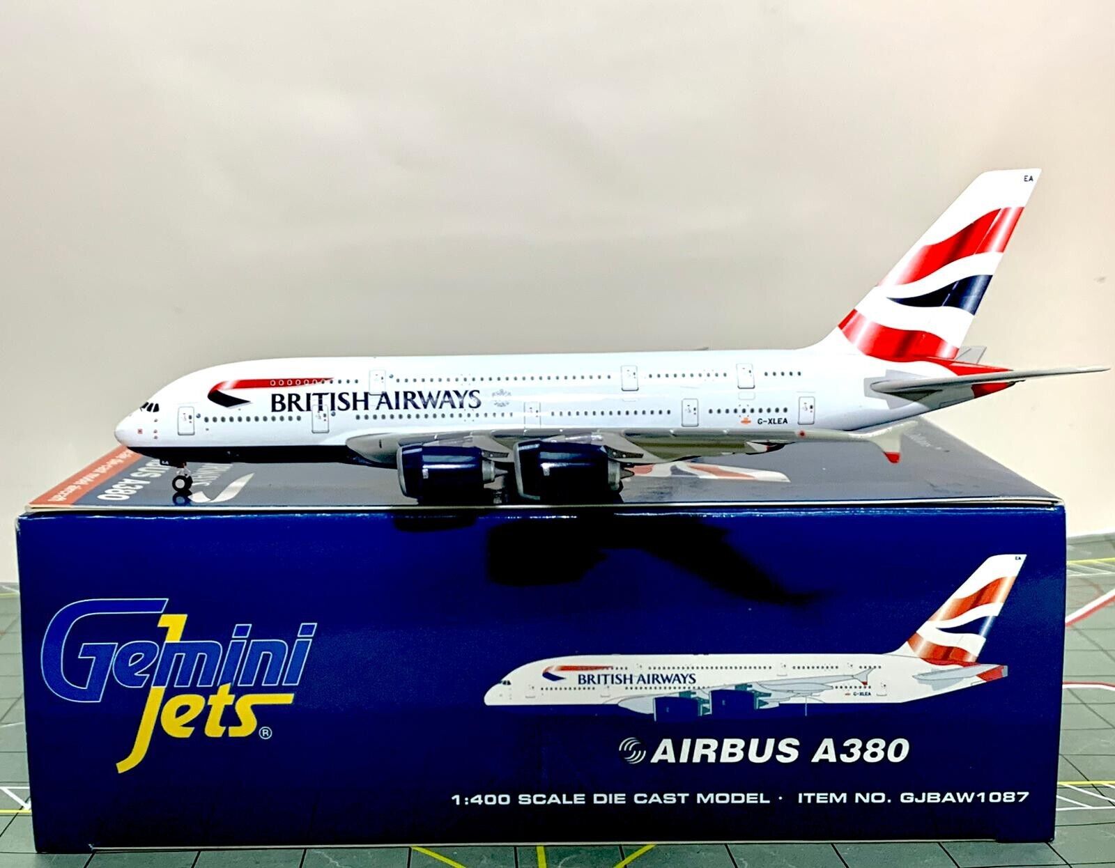 Gemini Jets 1:400 British Airways Airbus A380 G-XLEA Gemini Jets 1:400 British Airways Airbus A380 G-XLEA