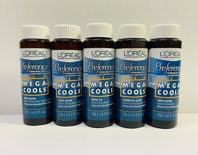 Loreal Preference Mega Cools 2 oz  (Choose your Color) 