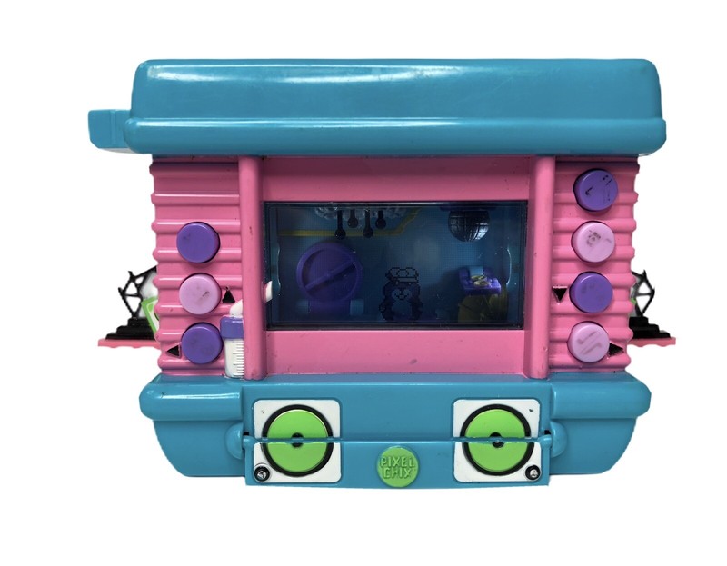 pixel girl house toy