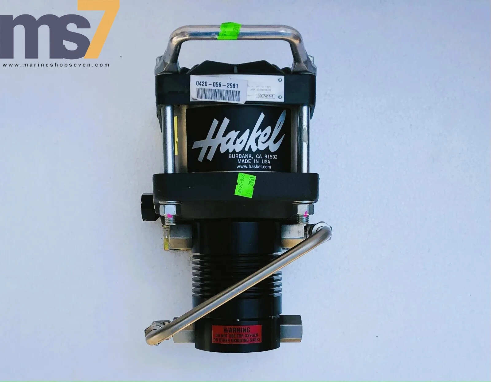 HASKEL R83027-DP/ AAD-5 AIR PRESSURE AMPLIFIER BOOSTER PUMP